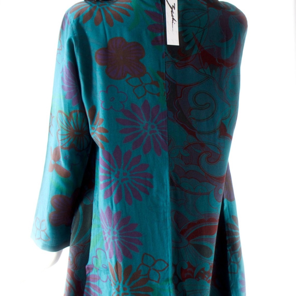 1980's Retro ZASHI Rayon Blazer - Picture 4 of 4